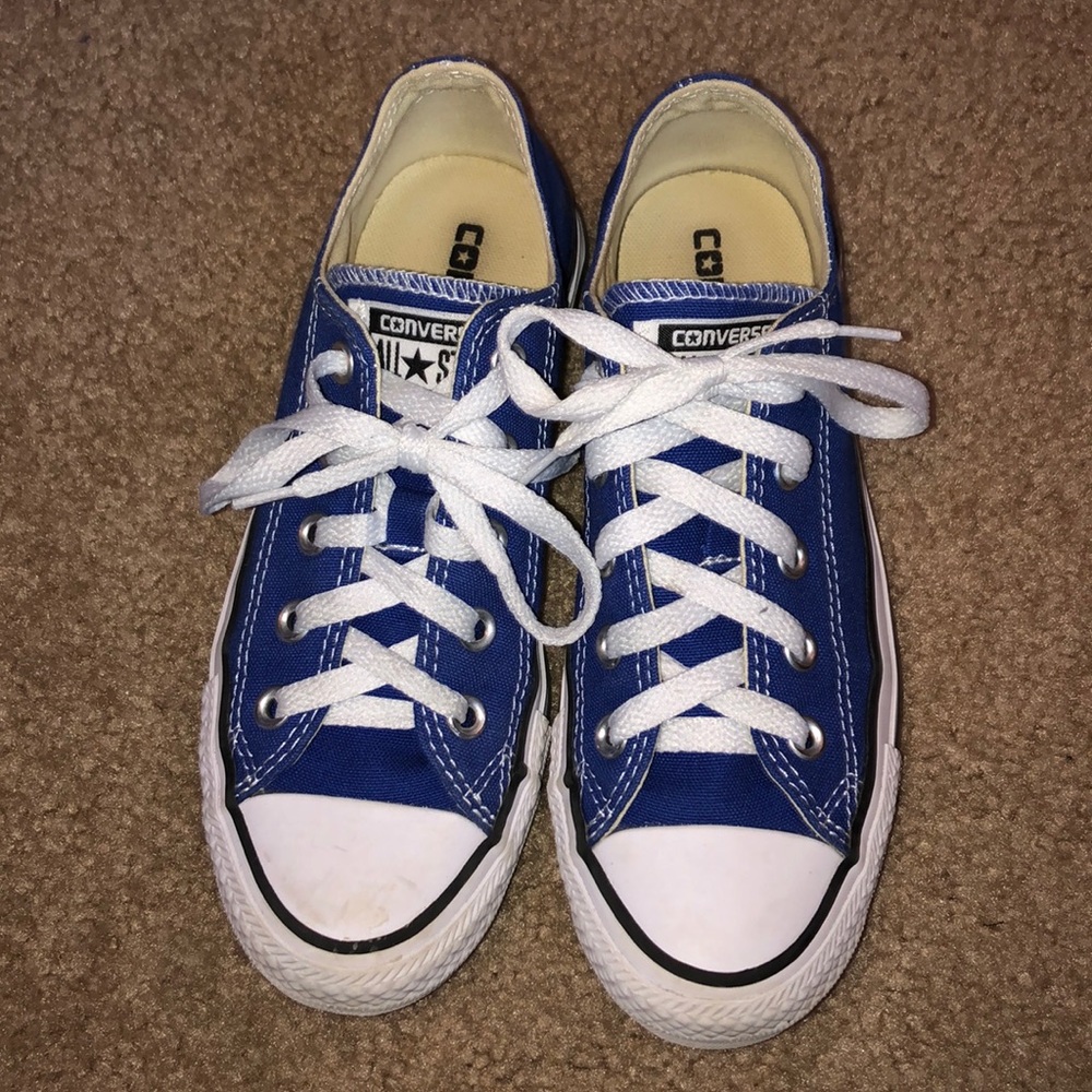 Blue Converse